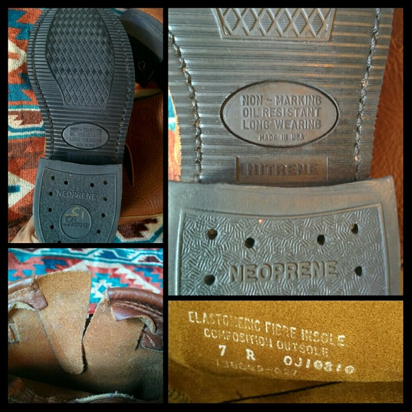 Genuine Leather Vintage Cowboy Boots Brown 🐎👢 - Picture 8 of 8